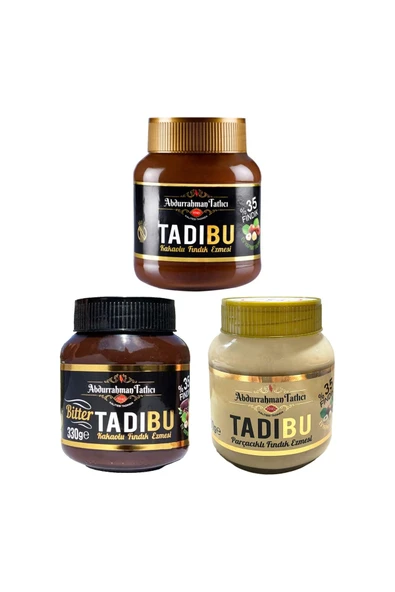 Abdurrahman Tatlıcı Abdurrahman Tatlıcı Tadıbu 330 gr 3 lü Karma Paket ürün görseli 1