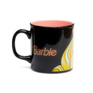BARBIE MUG HI BARBIE IT'S MI PEMBE/SIYAH KUPA ürün görseli 1