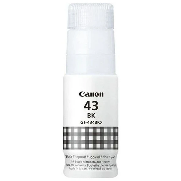 CANON GI-43BK MÜREKKEP KARTUŞ ORJ. ürün görseli 1