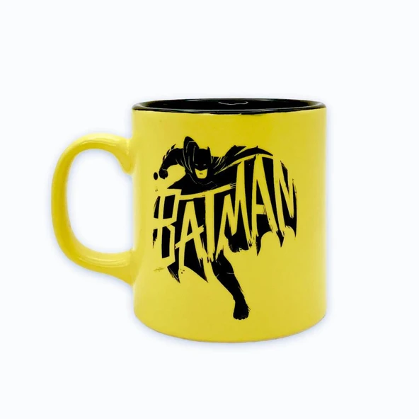 BATMAN LOGO YELLOW KUPA ürün görseli 1