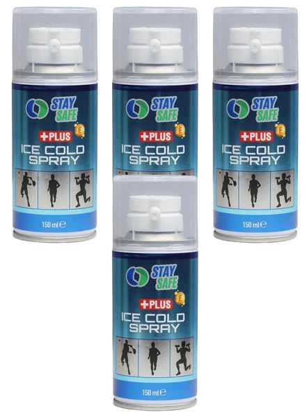 Stay Safe Soğutucu Sprey 150 ml 4 Adet ürün görseli 1