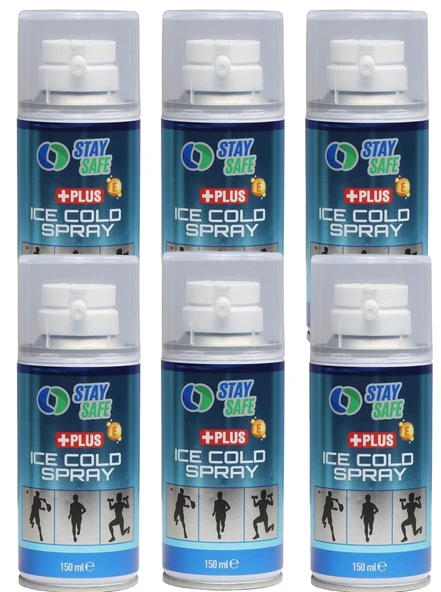Stay Safe Soğutucu Sprey 150 ml 6 Adet ürün görseli 1
