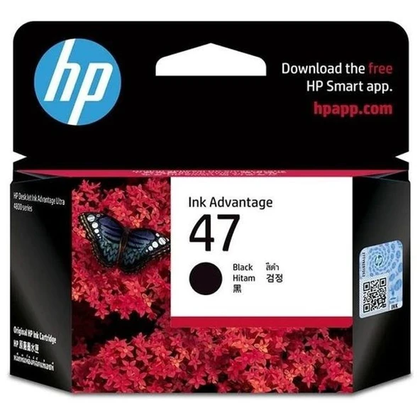 HP 6ZD21AE (47) SIYAH MUREKKEP KARTUSU 1.300 Sayfa ürün görseli 1