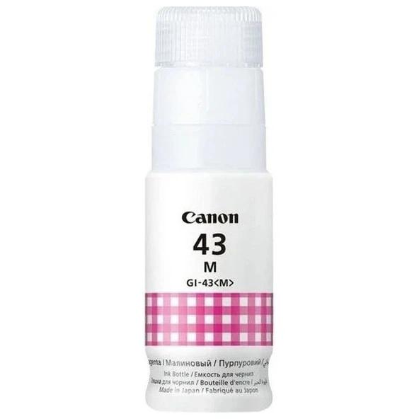 CANON GI-43M MAGENTA MÜREKKEP KARTUŞ ORJ. ürün görseli 1