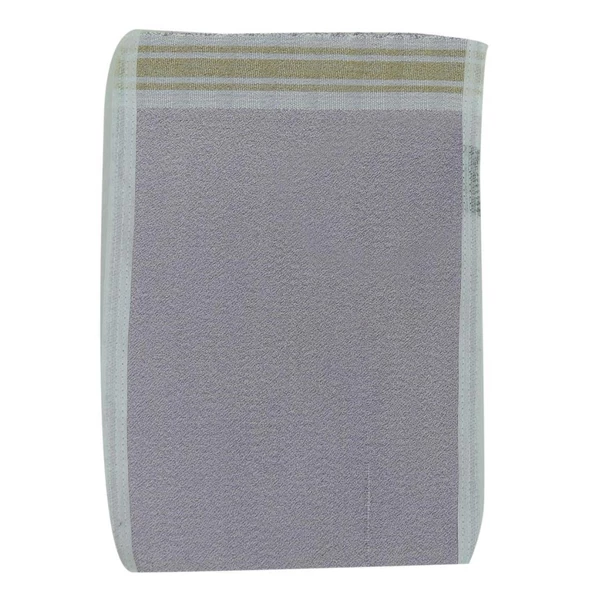Doğal İpek Sırt ve Vücut Masaj Banyo Kesesi Eflatun 18cm x 25cm ürün görseli 1