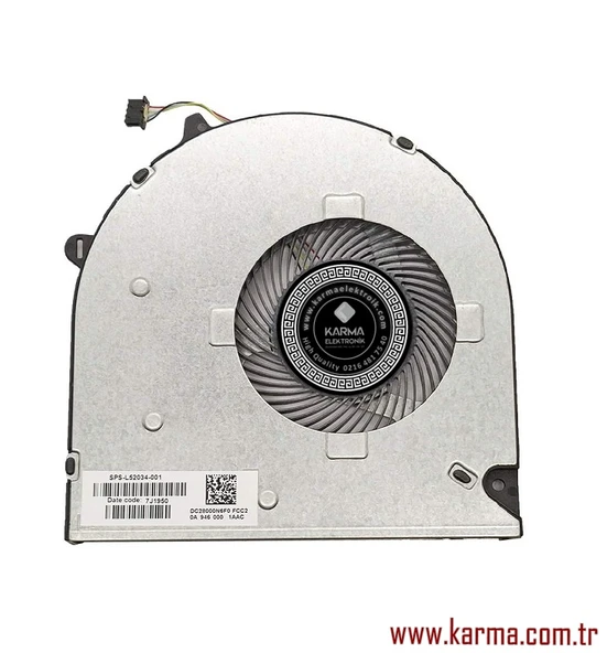 HP 255 G9 (6Q8N2ESWH01) Notebook Cpu Fanı - Resim 3