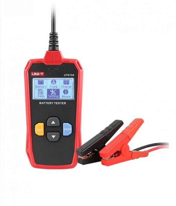 Unı-T Ut 673A Dijital Akü Test Cihazı 3-250A Arası Test Edilebilir ürün görseli 1