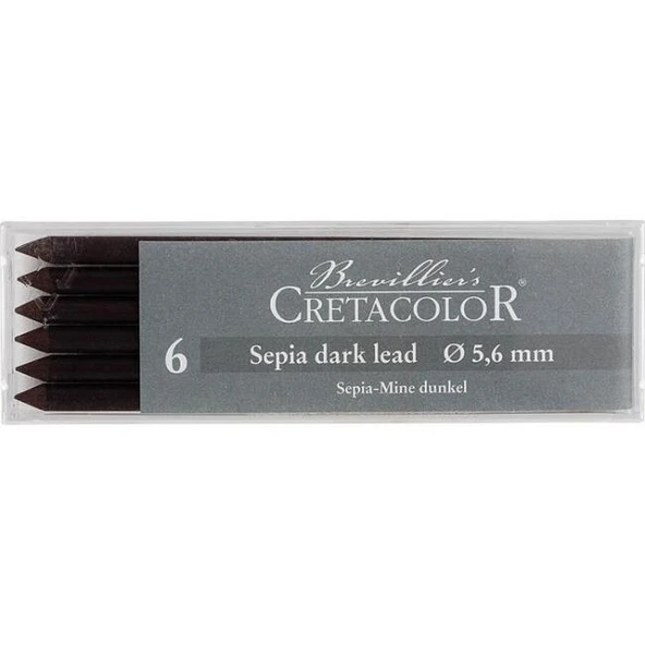 Cretacolor Portmin Uç Sepia Dark 5,6 mm Tek Fiyatıdır ürün görseli 1