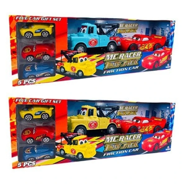 Şimşek McQueen Mater ve Arkadaşları 5'li set ürün görseli 1