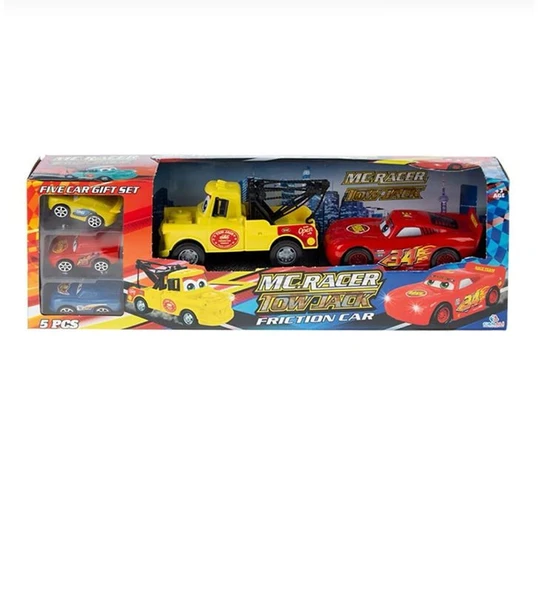 Şimşek McQueen Mater ve Arkadaşları 5'li set - Resim 4