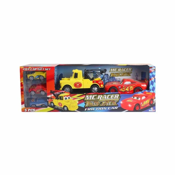Şimşek McQueen Mater ve Arkadaşları 5'li set - Resim 3