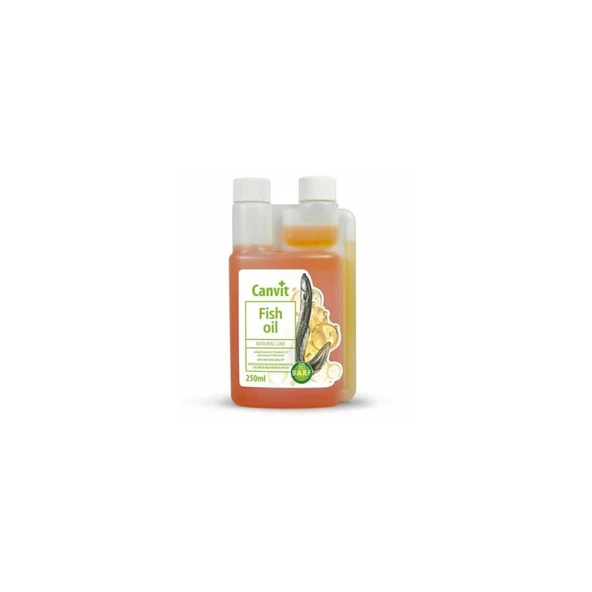 Canvit Fish Oil Kedi ve Köpekler İçin Balık Yağı 250 ML ürün görseli 1