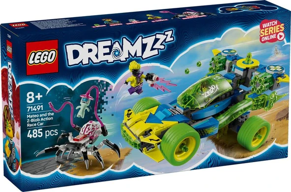 LEGO Dreamzzz 71491 Mateo and the Z-Blob Action Race Car ürün görseli 1