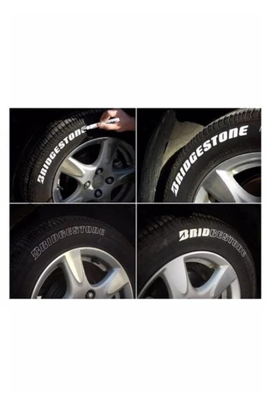 Autowise Oto Lastik Yazma Kalemi Beyaz ürün görseli 1