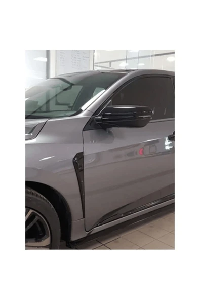 Autowise Oto Araç Universal Çamurluk Venti Honda Civic FC5 Model Vent FC5 Venti Parlak Siyah Piano Black ürün görseli 1