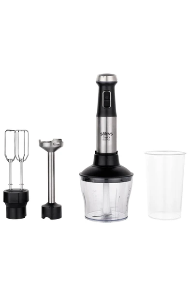 Stilevs Chef X Inox Plus El Blender Seti ürün görseli 1