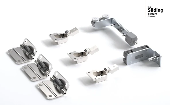 Katlanır Gardrop Kapak Sistemi WingSlide 7440 - Resim 6