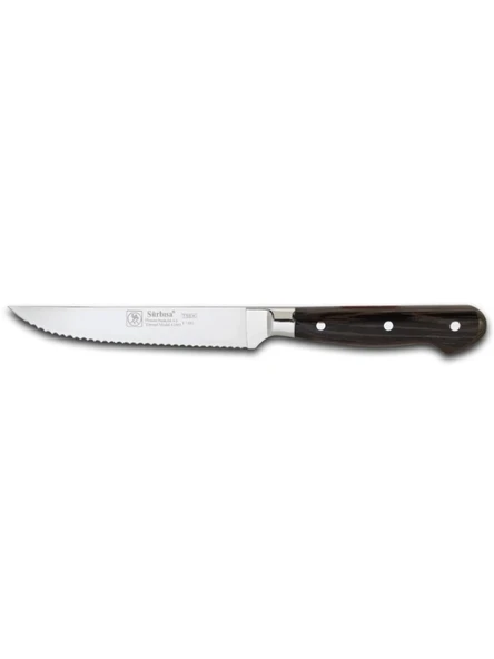 Sürbisa Ahşap Saplı Steak Bıçağı 61003-YM-LZ 12.0 cm ürün görseli 1