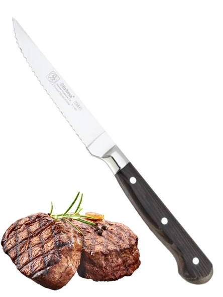 Sürbisa Ahşap Saplı Steak Bıçağı 61004-YM-LZ 10.0 cm ürün görseli 1
