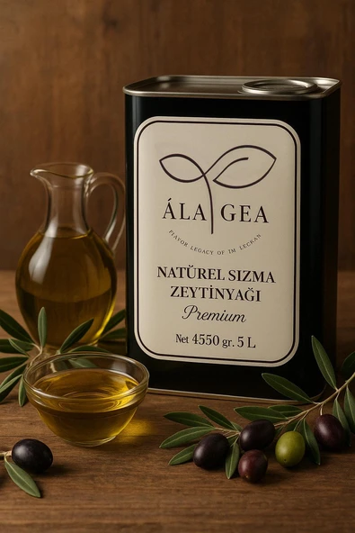 A la Gea Soğuk Sıkım Natürel Sızma Zeytinyağı ürün görseli 1