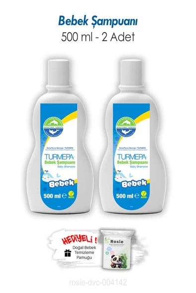 Turmepa 2 Adet Bebek Şampuanı 500 ML ve ROSIE ürün görseli 1