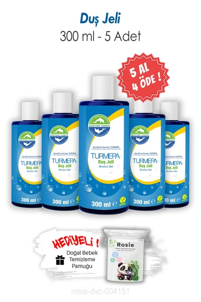 Turmepa 5 AL 4 ÖDE Duş Jeli 300 ML ve ROSIE ürün görseli 1