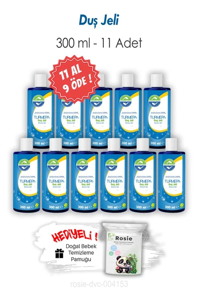 11 AL 9 ÖDE Turmepa Duş Jeli 300 ML ve ROSIE ürün görseli 1