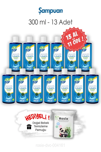 Turmepa Şampuan 13 AL 11 ÖDE 300 ML ve ROSIE ürün görseli 1