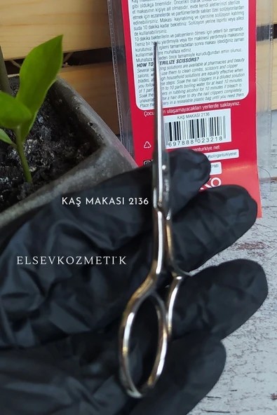 Solingen Kaş Ve Bıyık Makası 2136 - Resim 4