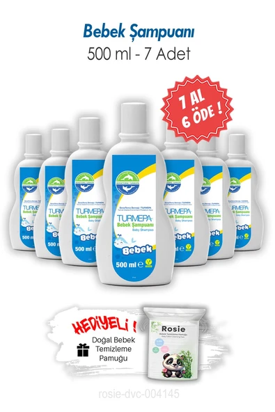 7 AL 6 ÖDE Turmepa Bebek Şampuanı 500 ML ve ROSIE ürün görseli 1