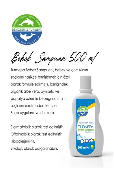 16 AL 14 ÖDE 500 ML Turmepa Bebek Şampuanı ve ROSIE ürün görseli 1