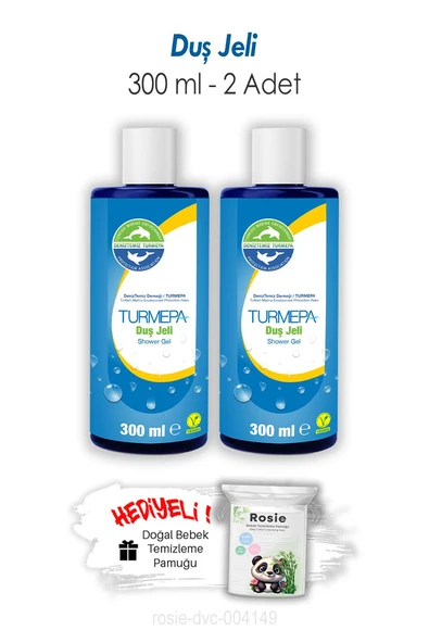 Turmepa 2 Adet Duş Jeli 300 ML ve ROSIE ürün görseli 1