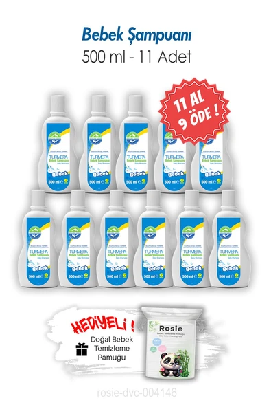 11 AL 9 ÖDE Turmepa Bebek Şampuanı 500 ML ve ROSIE ürün görseli 1