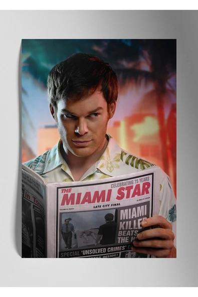 Dexter - Metal Poster Tablo ürün görseli 1