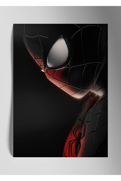 Metal Baskı Marvel Parlak Duvar Tablosu - Spiderman Örümcek Adam ürün görseli 1