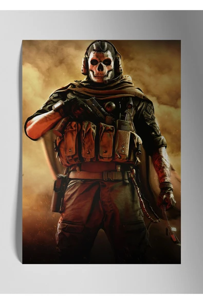 Call of Duty: Ghosts - Metal Poster Tablo ürün görseli 1