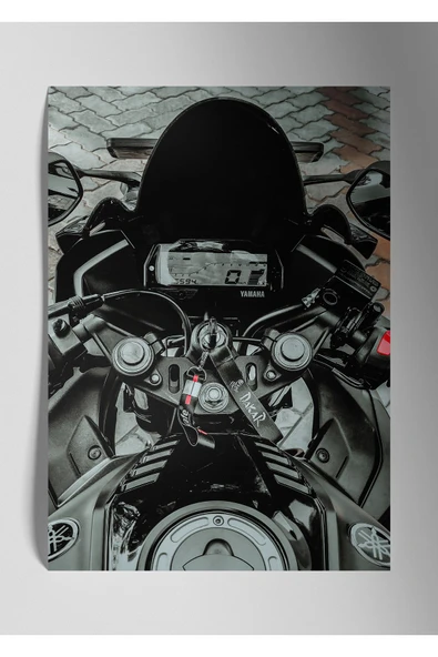 Metal Baskı Duvar Tablosu - Yamaha R25 ürün görseli 1