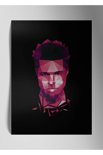 Fight Club - Metal Baskı Duvar Tablosu - Tyler Durden ürün görseli 1