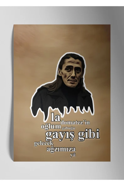 Behzat Ç. Akbaba - Metal Tablo ürün görseli 1