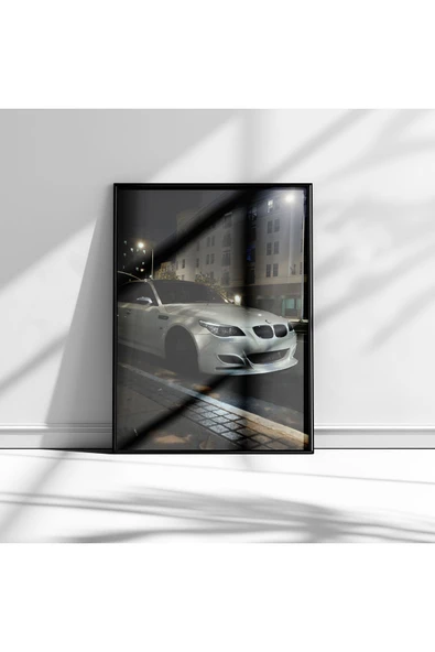 BMW e60 - Metal Tablo - Resim 3