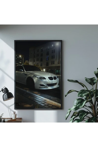BMW e60 - Metal Tablo - Resim 2