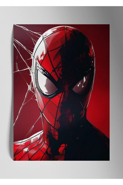 Metal Baskı Marvel Parlak Duvar Tablosu - Spiderman Örümcek Adam ürün görseli 1