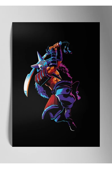 Juggernaut Dota 2 - Metal Tablo ürün görseli 1