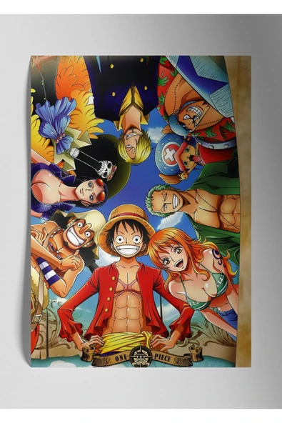Metal Baskı Parlak Anime Duvar Tablosu - One Piece ürün görseli 1