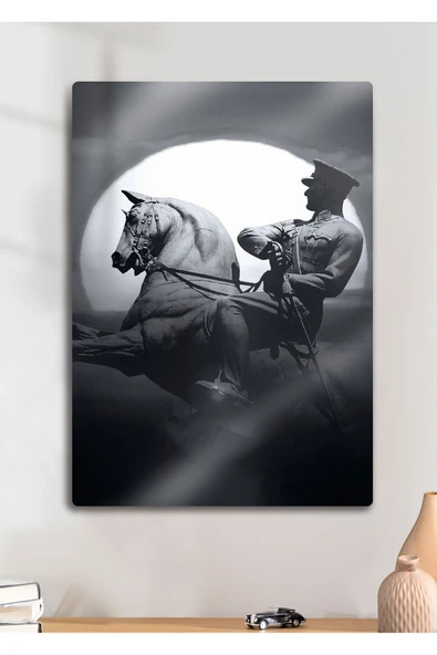 Atatürk - Dekoratif Metal Tablo ürün görseli 1
