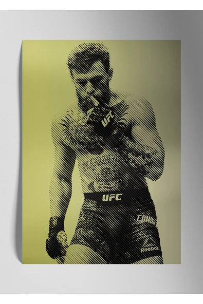 Conor McGregor UFC - Metal Poster Tablo ürün görseli 1