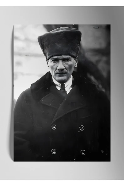 Atatürk - Metal Poster Tablo ürün görseli 1