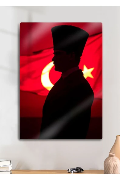 Atatürk - Dekoratif Metal Tablo ürün görseli 1