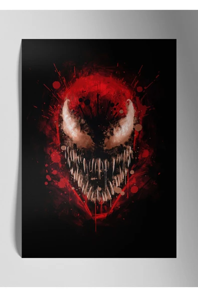 Carnage Kandöken Marvel - Metal Poster Tablo ürün görseli 1