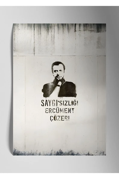 Ercüment Çözer Behzat Ç. - Metal Tablo ürün görseli 1